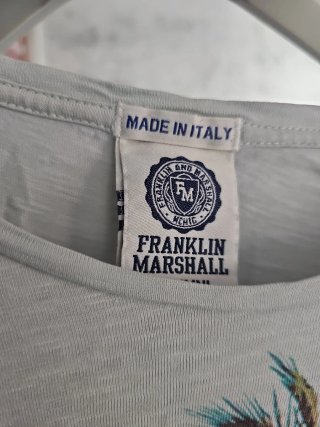 Camiseta Franklin Marshall Estampada Palmeras Tall