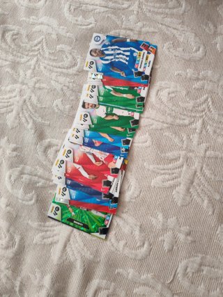 Cromos Panini Fútbol 8,12,18,19,21,25,46,76,8