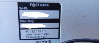 Router Sagemcom F@ST 5366S