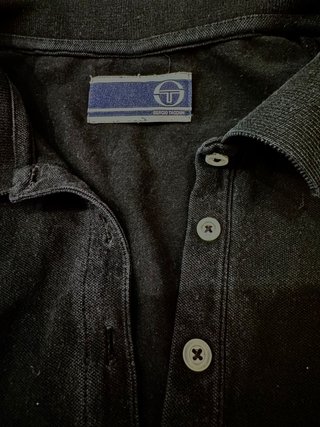 Polo Sergio Tacchini Donna Nero XL