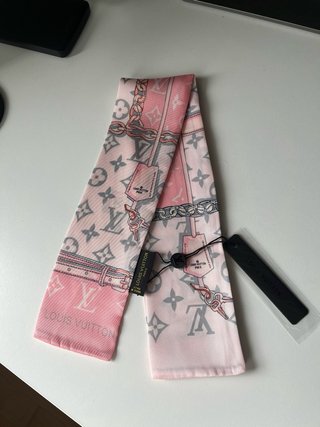 Foulard Louis Vuitton Multicolor e Rosa