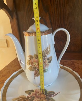 Teiera Seltmann Weiden Bavaria con piatto
