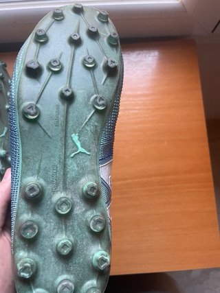 Botas de fútbol Puma azules