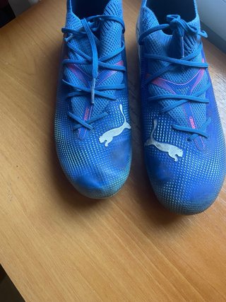 Botas de fútbol Puma azules