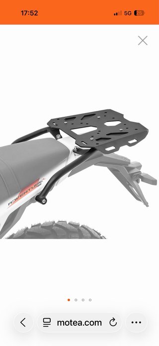 Portaequipajes KTM 390 ADVENTURE R 25-26
