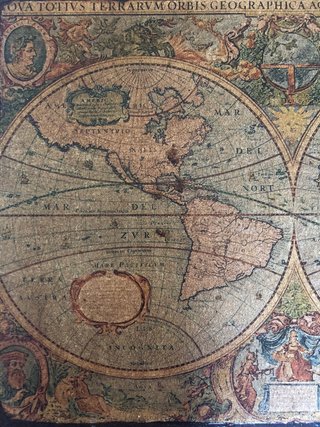 Antigüedad Mapa Mundi Nova Totius Terrarum