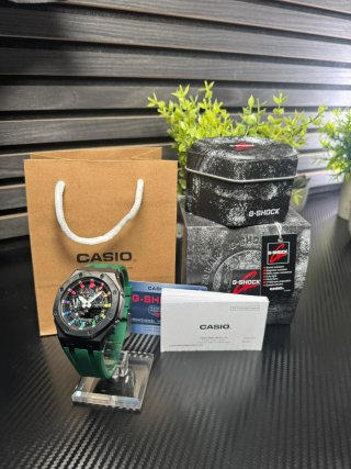 Reloj G-Shock Multicolor y Verde