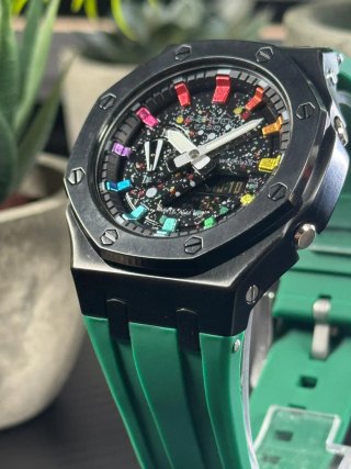 Reloj G-Shock Multicolor y Verde