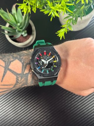 Reloj G-Shock Multicolor y Verde