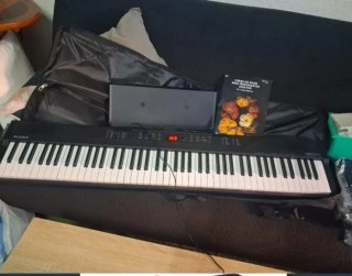 Teclado Alesis Recital Play con funda