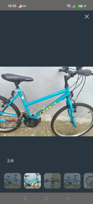Bicicleta Orbea Azul