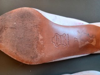 Mules Carmen Poveda Blancos Bordados