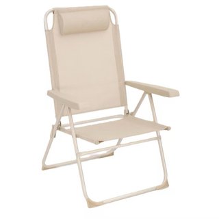 2 Sillas Plegables Playa Beige