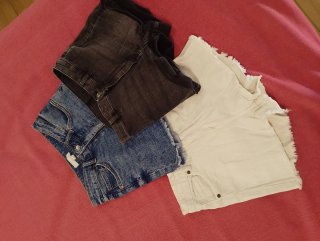 Lote Vaqueros Cortos talla 36