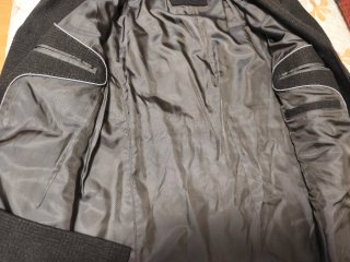 Abrigo paño largo Westbury Talla L-XL Gris