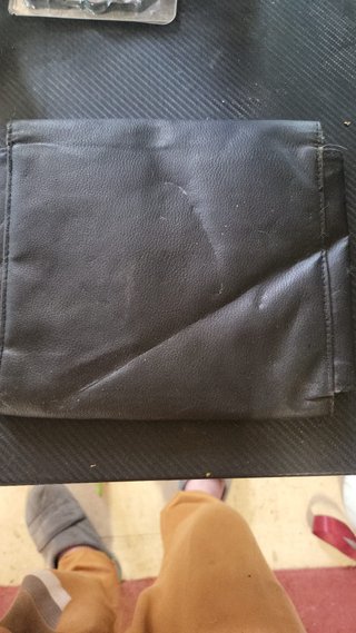 Cartera BMW para documentación coche. Piel.