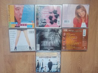 Lote 7 CDs Música Variada