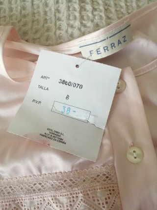 Camisón Ferraz Rosa Talla XXXL