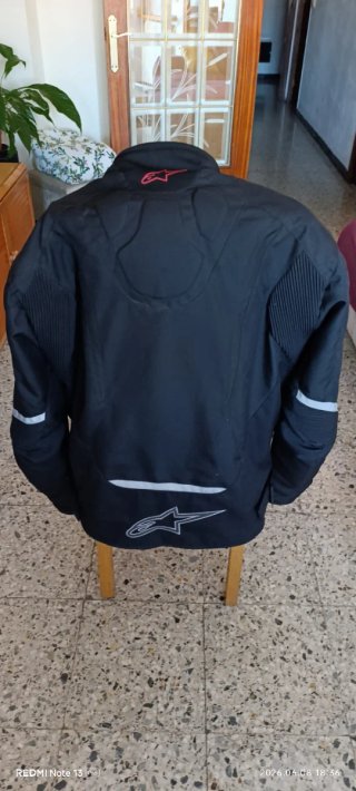 Chaqueta Moto Alpinestars Negra Hombre