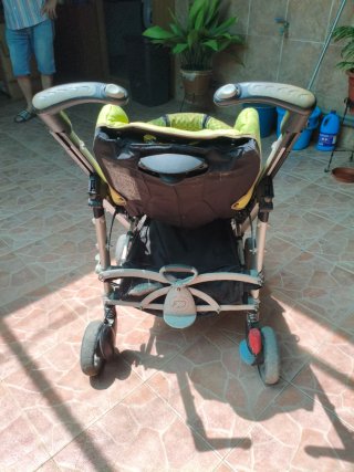 Silla de paseo verde