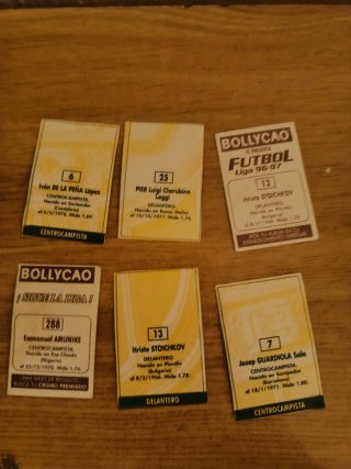 Cromos FC Barcelona Bollycao