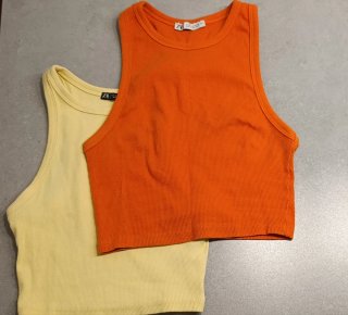 Conjunto 2 Tops Mujer Zara Talla S
