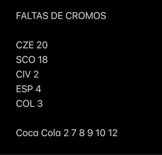 Cromos Mundial 2026