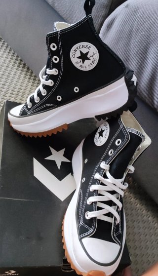 Converse Run Star Hike Hi Negras