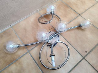 Lámpara de techo moderna 5 luces