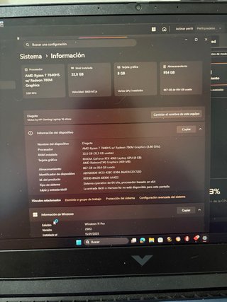 HP Victus Ryzen 7 7840HS 32GB RAM 1TB SSD