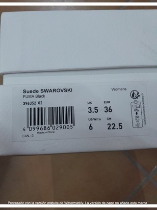 Puma Suede Swarovski Talla 36-38