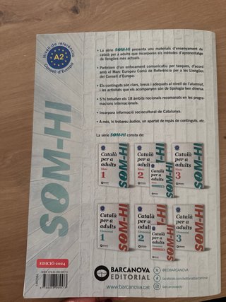 Som-hi! Bàsic 1. Català per a adults A2. Ed.2024
