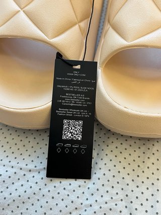 Ciabatte Only Beige Tg 40