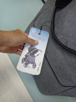 Bolso Bugaboo Grande Mamut Gris Melange