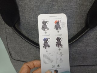 Bolso Bugaboo Grande Mamut Gris Melange