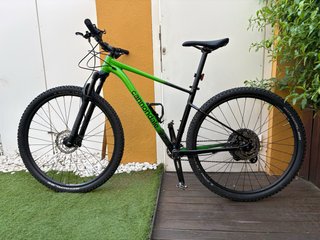 Bicicleta Montaña Cannondale Verde