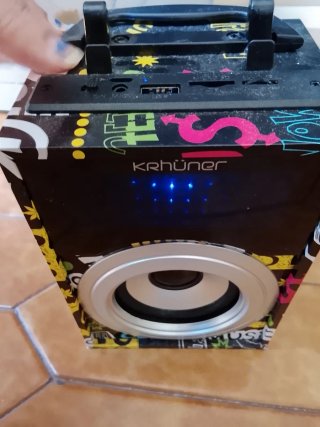 Altavoz Bluetooth Krüner multicolor