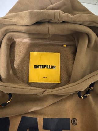 Felpa Caterpillar Marrone Ottime Condizioni