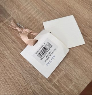 Conjunto invitada boda marrón y blanco
