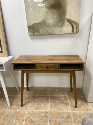 Mesa escritorio madera con cajón 100 cm NUEVO