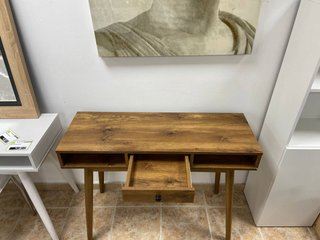 Mesa escritorio madera con cajón 100 cm NUEVO