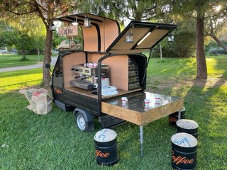 Piaggio Ape 50 - Food Truck Café