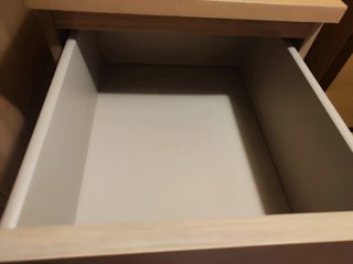 2 Mesitas de Noche Madera Beige/Marrón