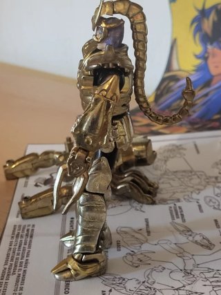 Figura Scorpione dei Cavalieri dello Zodiaco 1987