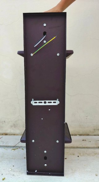 Farol de Pared Exterior Vintage Negro