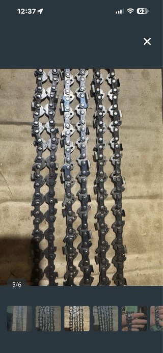 Lote 3 Cadenas Motosierra 52 Eslabones