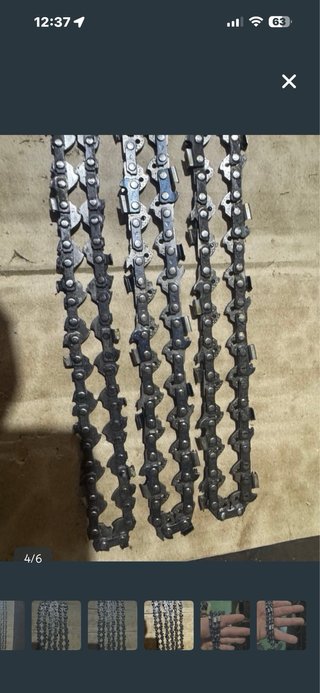 Lote 3 Cadenas Motosierra 52 Eslabones