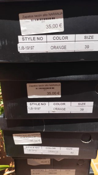 Zapatos de tacón BUONAROTTI tallas diversas