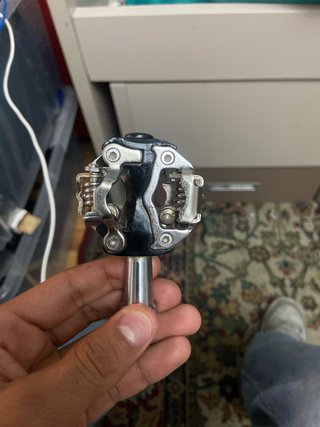 Pedali MTB a sgancio rapido