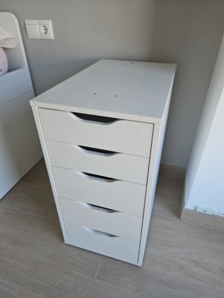 Cajonera IKEA ALEX blanca perfecto estado